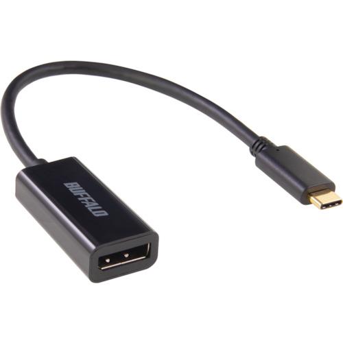 BUFFALO ディスプレイ変換アダプタ USB Type-C - DP ブラック BDCDPBK ...