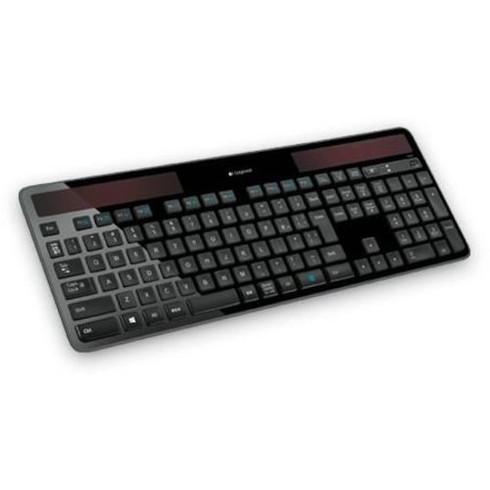 ロジクール Wireless Solar Keyboard k750r ブラック ロジクール K75...