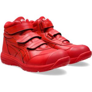 ASICS 限定カラー ウィンジョブ CP312 クラシックレッド×クラシックレッド 23.0cm アシックスジャパン 保護具 安全靴 作業靴 代引不可