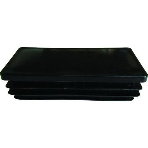 アルインコ 樹脂キャップ 平角パイプ50X25用 ブラック 4個入 AC330K4 代引不可