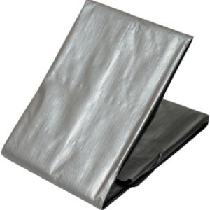 萩原 PE軽トラックシート 1号 シルバー 1.8m×2.1m PEKT1821SV 梱包用品 シート ロープ トラックシート 代引不可｜rcmdhl