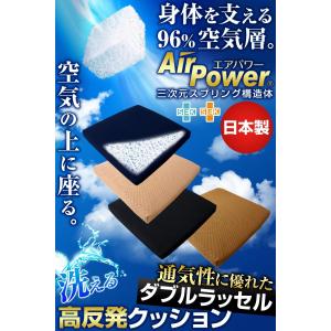 日本製 3次元スプリング構造体 高反発 クッシ...の詳細画像1