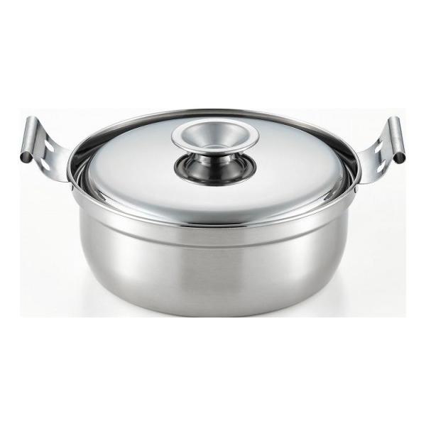 丁度鍋 16cm IH対応 タマハシ 味名人 AM-16W 両手鍋 卓上鍋 一人鍋 ステンレス製 シ...