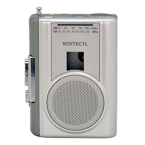 WINTECH AM/FMラジオ付テープレコーダー PCT-02RM オーディオ関連 代引不可