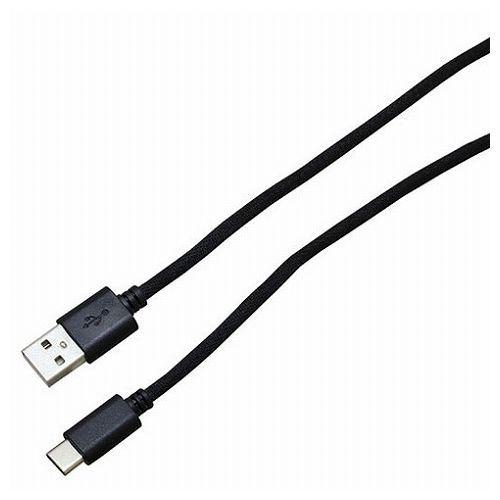 BAUT Type-C/Type-Aメッシュケーブル 3A 0.5m BK BUSACM050BK ...