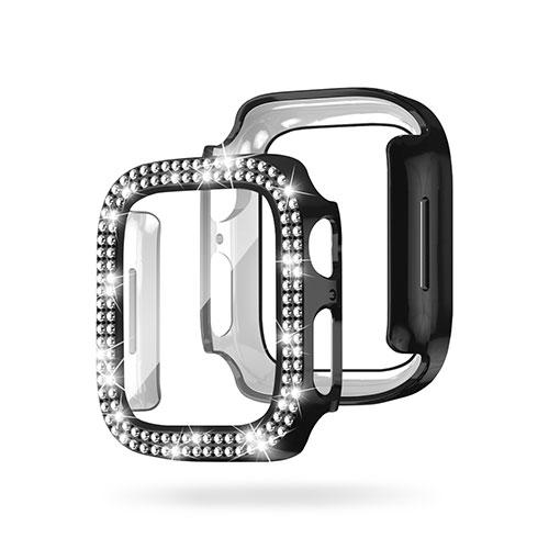 EGARDEN ガラスフィルム一体型ラインストーンケース for Apple Watch 45mm ...