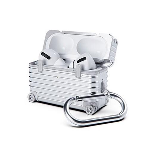 miak ミアック キャリーケース for AirPods Pro 第2世代/第1世代 シルバー M...