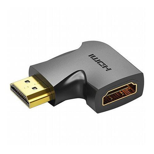 VENTION 4K対応 HDMI 270°折れ Male to Femaleアダプター 2個入り ...
