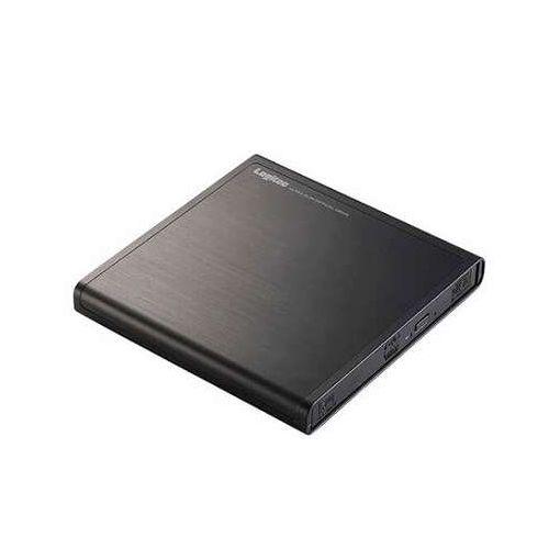 ロジテック USB-A ポータブルDVDドライブ 書き込み ブラック LDR-PMM8U2LBK 代...