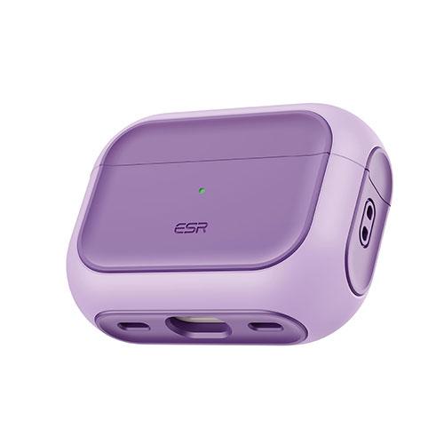 ESR ORBIT MagSafe対応ハイブリッドケースfor AirPods Pro 3 パープル...