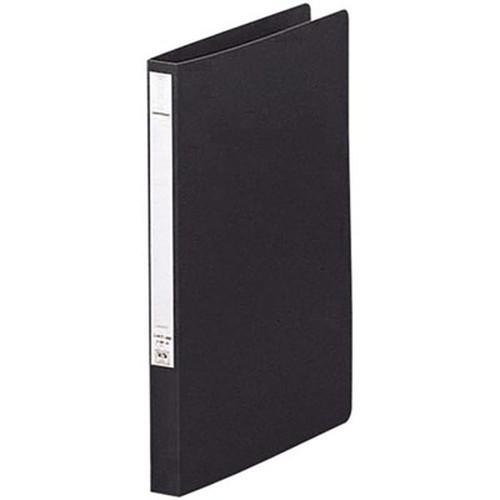 5個セット LIHIT LAB. パンチレスファイル HEAVY DUTY A4S 黒 F-367-...