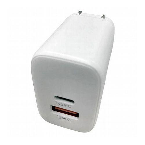 5セット HIDISC USB充電器 PD20W Type-Cx1/Type-Ax1 スイングプラグ...