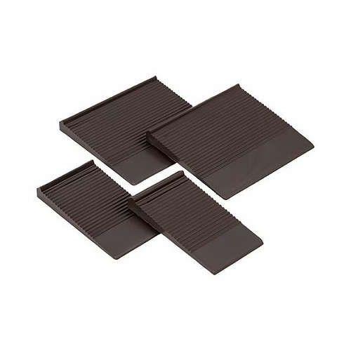 4枚入×5セット たおれ防止補助プレート 大 約90×100×10mm ・小 約90×50×10mm...