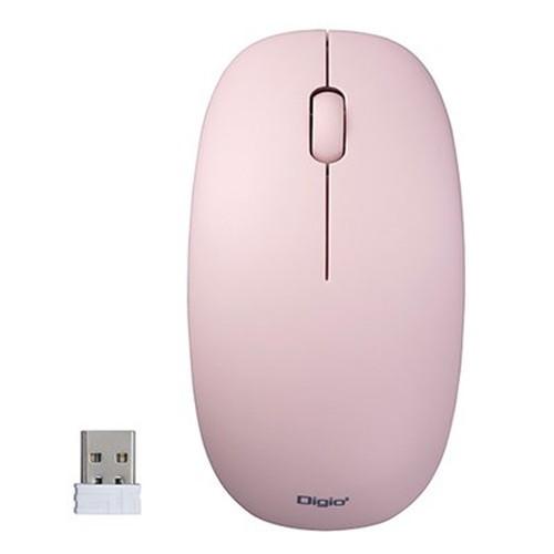Digio デジオ 2Way電池 無線3ボタン BlueLEDマウス ピンク MUS-RKT211P...