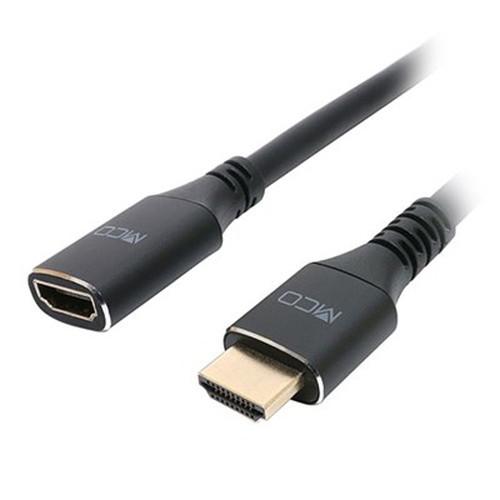 MCO 4K 60Hz対応 HDMI延長ケーブル 1m HET-P10/BK オーディオ関連 代引不...