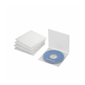 エレコム Blu-ray/DVD/CDケース スリム/PP/1枚収納 CCD-JPCS5CR｜rcmdhl