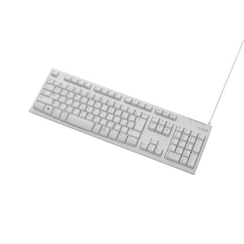 エレコム USB接続 スタンダードキーボード TK-FCM062WH