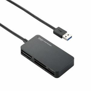 エレコム USB3.0対応メモリリーダライタ MR3-A006BK｜rcmdhl