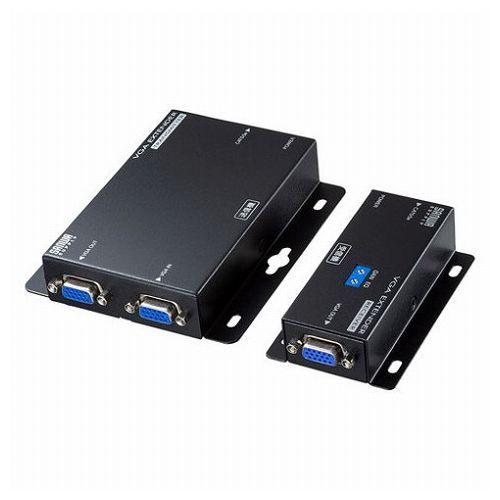 サンワサプライ ディスプレイエクステンダー セットモデル VGA-EXSET2N 代引不可