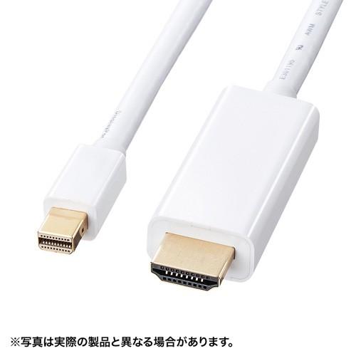 サンワサプライ ミニDisplayPort-HDMI変換ケーブル2m KC-MDPHDA20 代引不...