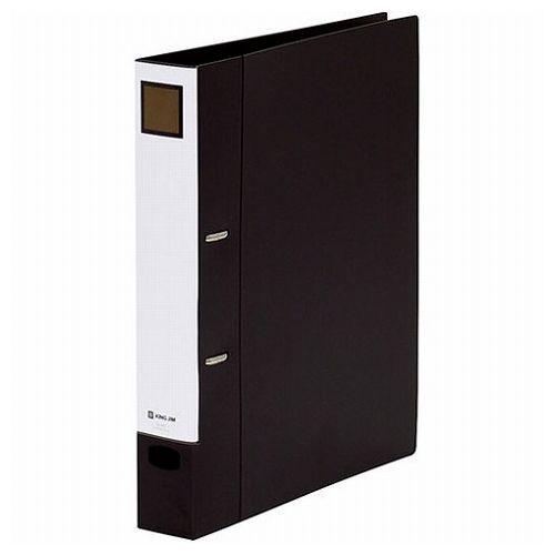 KING JIM キングジム Dリングファイル 脱着 A4S 黒 背幅50mm KJ-697-BK ...