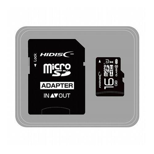 HIDISC microSDHCカード 16GB CLASS10 UHS-1対応 高速転送 Read...