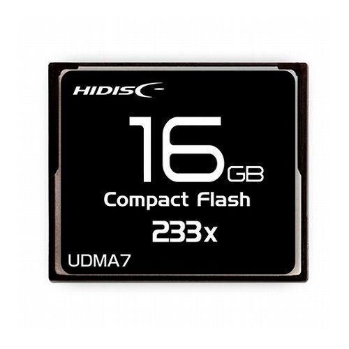 HIDISC CFカード 16GB 233x Read35MB/s MLCチップ搭載 HDCF16G...