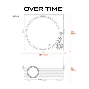 プロジェクター OVERTIME TVチューナ...の詳細画像4