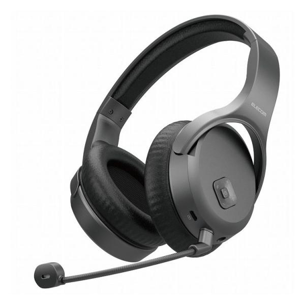 エレコム ヘッドホン ヘッドセット ワイヤレス 無線2.4GHz 有線 3.5mm 接続可能 無指向...