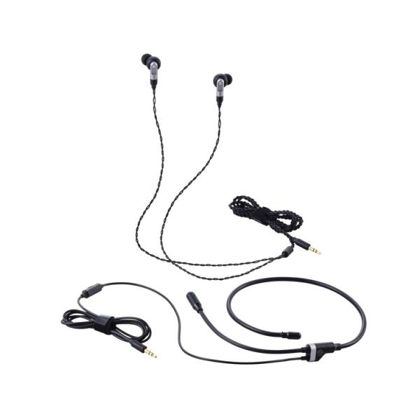 エレコム ゲーミングイヤホン 有線 3.5mm3極 リケーブル可 ネックバンド マイク付き PS5 ...