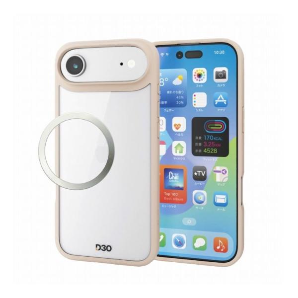 エレコム ELECOM iPhone Air ケース ハイブリッド D3O R 超衝撃保護 磁気吸着...