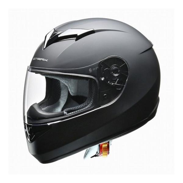 リード工業 STRAXフルフェイスヘルメットMATBKーLL マッドブラック SF12MATBKLL