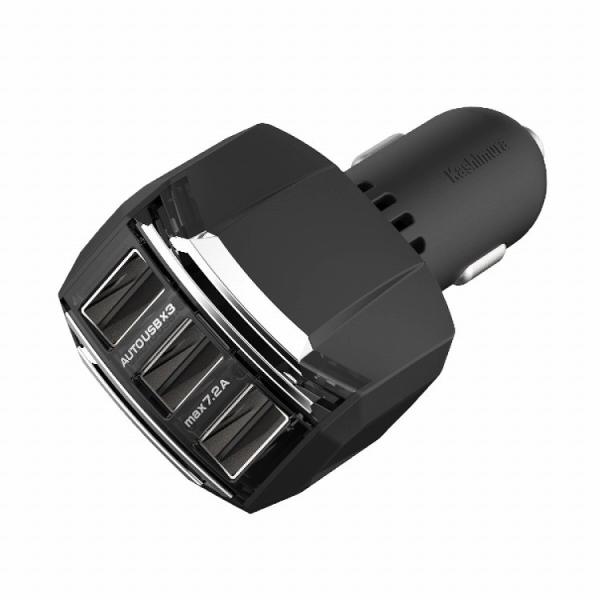 カシムラ DC-7.2A-USB3ポート AJ-560 代引不可