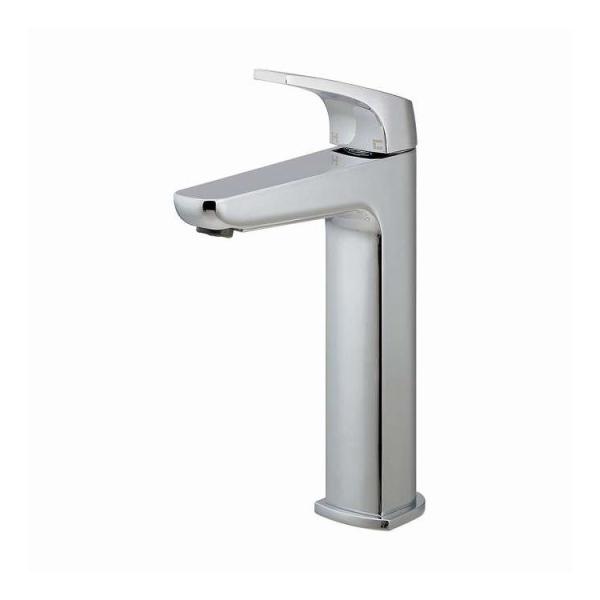 シングルレバー混合栓ミドル カクダイ 183-357B-CH 代引不可