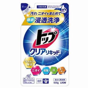 単品3個セット トップクリアリキッドつめかえ用500g まとめ買い 代引不可