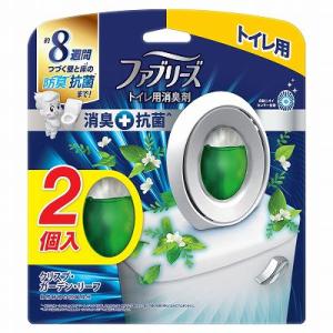 単品5個セット ファブリーズW消臭トイレ用消臭剤+抗菌クリスプ ガーデン リーフ2個パック まとめ買...