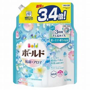 単品13個セット ボールドジェル爽やかフレッシュフラワーサボンの香りつめかえ用超ジャンボサイズ まと...