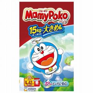 単品10個セット マミーポコパンツL42枚ドラえもん まとめ買い 代引不可