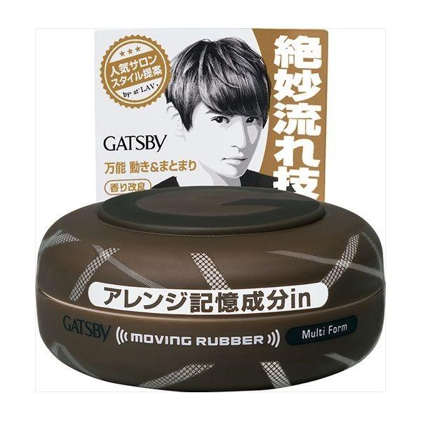 マンダム ギャツビー ムービングラバー マルチフォルム 80G 化粧品 男性化粧品 スタイリング剤 ...