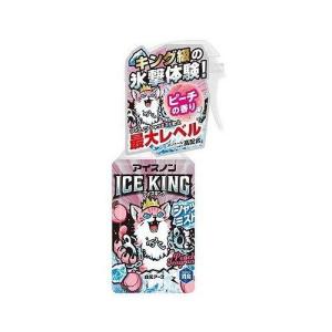 単品20個セット 白元アース アイスノン シャツミスト ICE KING ピーチの香り 熱中症対策 暑さ対策 冷感グッズ シャツミスト 冷感ミスト 冷感 代引不可