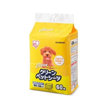 アイリスオーヤマ クリーンペットシーツ ダブルワイド 60枚 ES-N60DW 3個セット IRIS...