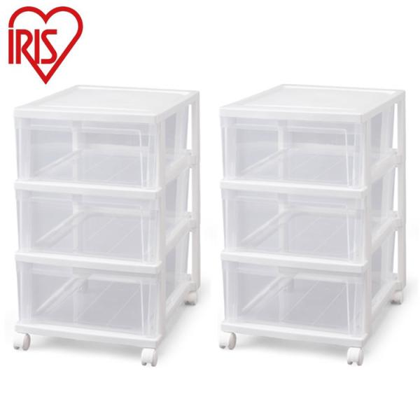 アイリスオーヤマ クローゼットチェスト 2個セット 衣装ケース 衣類収納 押し入れ収納 押入れ収納 ...