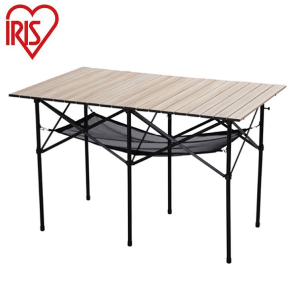 アイリスオーヤマ ウッドグレインテーブル 折りたたみ アウトドアテーブル WGT-1100 IRIS...