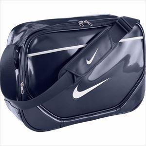NIKE ナイキ オール デイ PU ミディアム ショルダー エナメルBA4859 カラー：423 ミッドナイトネイビー｜rcmdhl
