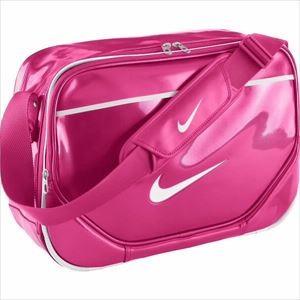 NIKE ナイキ オール デイ PU ミディアム ショルダー エナメルBA4859 カラー：641 ピンク｜rcmdhl