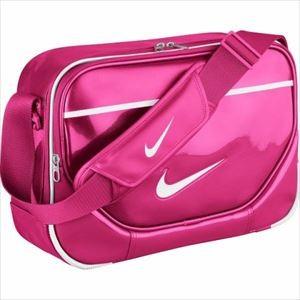 NIKE ナイキ オール デイ PU スモール ショルダー エナメルBA4860 カラー：641 ピンク｜rcmdhl