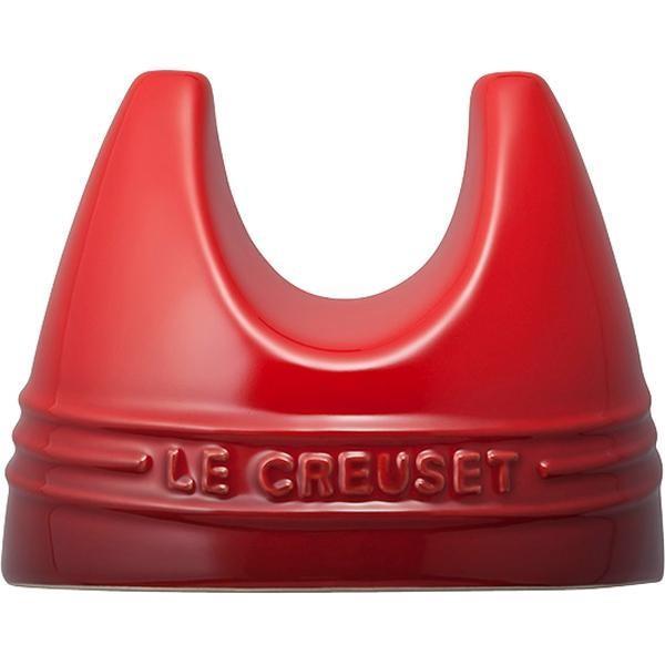 ルクルーゼ Le Creuset 鍋蓋置き リッド・スタンド チェリーレッド 910429-11-0...