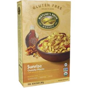 ネイチャーズ パース オーガニックシリアル サンライズクランチメープル 300g MIE PROJECT
