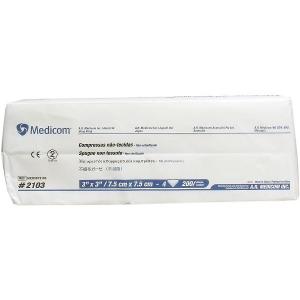 不織布ガーゼ メディコム 200枚入 200枚 #2103