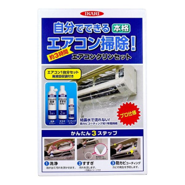 エアコンクリンセット 1セット エアコン 清掃 クリーニング